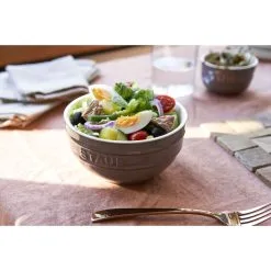 Staub 4-pcs Ceramic Bowl Set Ancient-grey -Knives & Scissors Sales Store 424424063