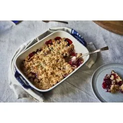 Staub 20 Cm X 16 Cm Rectangular Ceramic Oven Dish Dark-blue -Knives & Scissors Sales Store 424424414