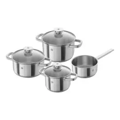 Zwilling 4-pcs 18/10 Stainless Steel Pot Set Silver