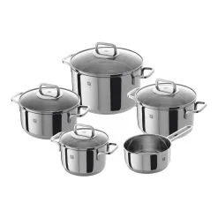 Zwilling 5-pcs 18/10 Stainless Steel Pot Set Silver