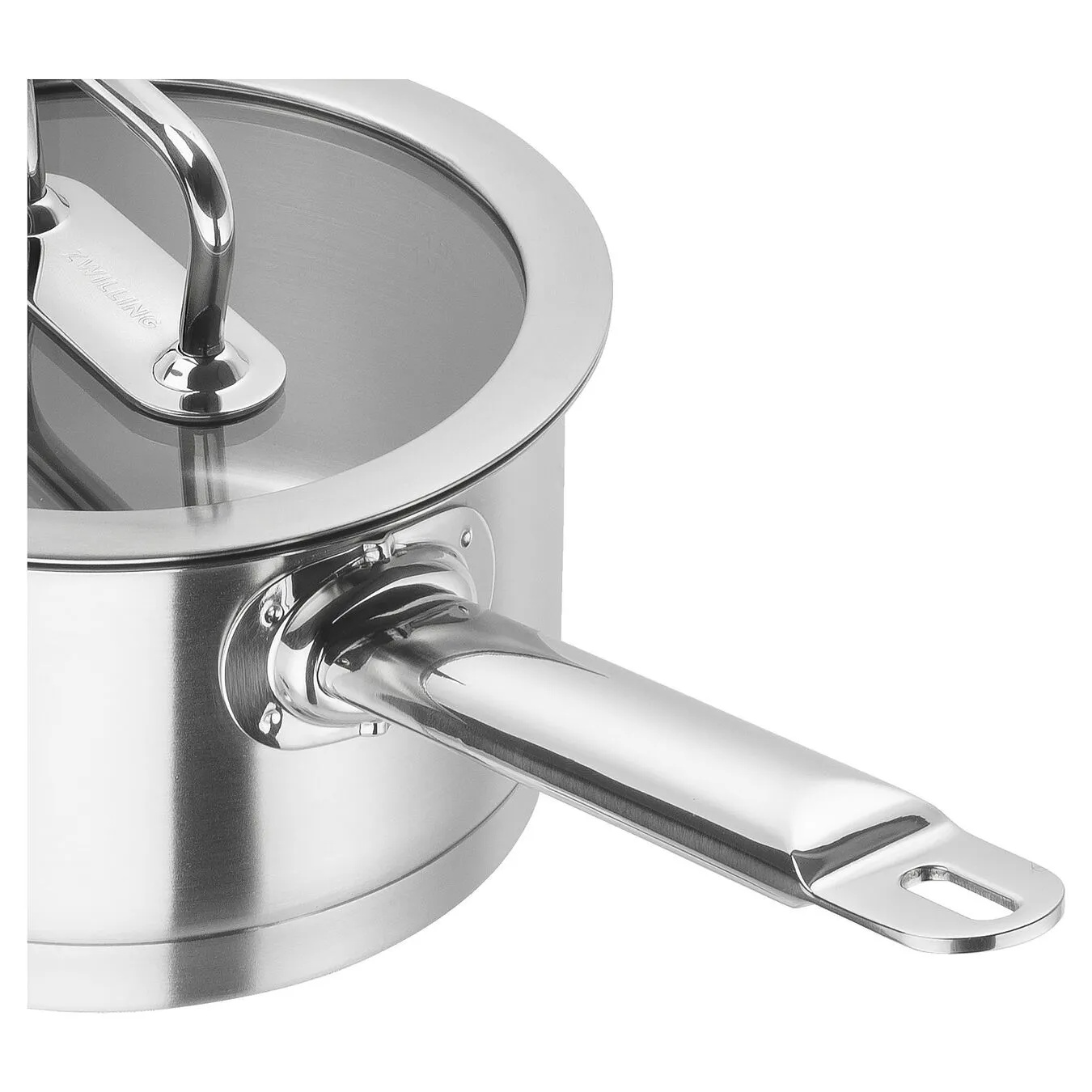 Zwilling 16 Cm 18/10 Stainless Steel Saucepan Silver 2 Zwilling 16 Cm 18/10 Stainless Steel Saucepan Silver - Image 2