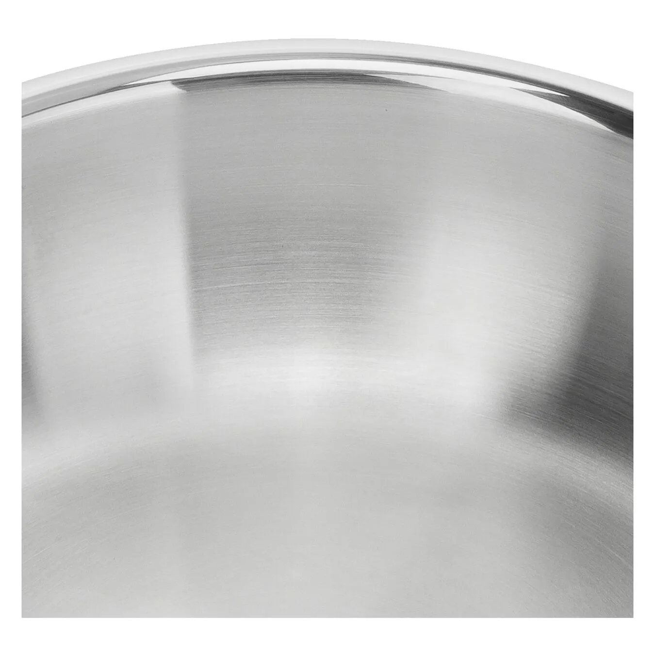 Zwilling 24 Cm 18/10 Stainless Steel Frying Pan Silver 4 Zwilling 24 Cm 18/10 Stainless Steel Frying Pan Silver - Image 4