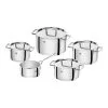 Zwilling 5-pcs 18/10 Stainless Steel Pot Set Silver