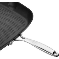 Zwilling 28 X 28 Cm Square Aluminium Grill Pan Black -Knives & Scissors Sales Store 66561 128 0 2