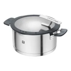 Zwilling 20 Cm Stainless Steel Stew Pot Silver-black