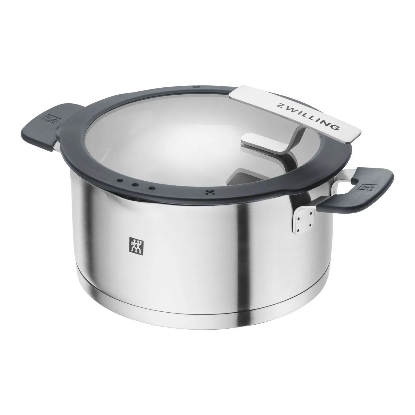 Zwilling 20 Cm Stainless Steel Stew Pot Silver-black 1 Zwilling 20 Cm Stainless Steel Stew Pot Silver-black