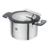 Zwilling 16 Cm Stainless Steel Stock Pot Silver-black
