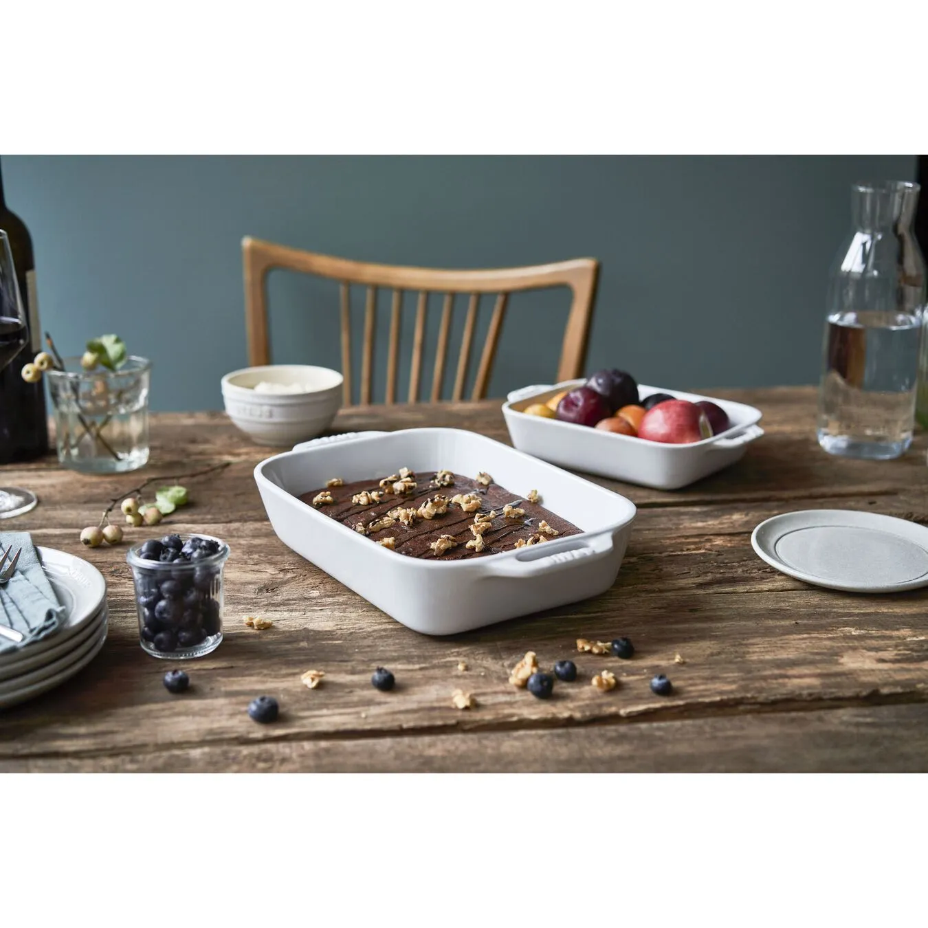 Staub 3-pcs Rectangular Ovenware Set White 5 Staub 3-pcs Rectangular Ovenware Set White - Image 5