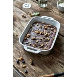 Staub 27 Cm X 20 Cm Rectangular Ceramic Oven Dish Pure-white -Knives & Scissors Sales Store 750030774