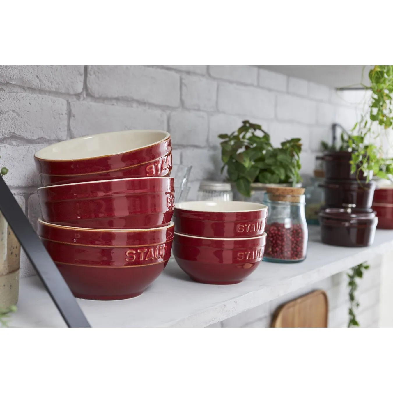 Staub 12 Cm Round Ceramic Bowl Ancient-copper 5 Staub 12 Cm Round Ceramic Bowl Ancient-copper - Image 5