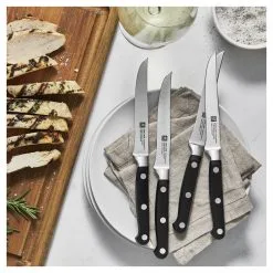 Zwilling 4-pcs Steak Set -Knives & Scissors Sales Store 750033556