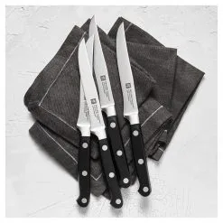 Zwilling 4-pcs Steak Set -Knives & Scissors Sales Store 750033566
