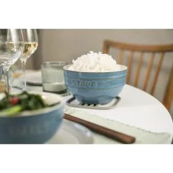Staub 12 Cm Round Ceramic Bowl Ancient-turquoise -Knives & Scissors Sales Store 750033649