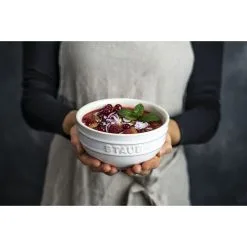 Staub 14 Cm Round Ceramic Bowl Pure-white -Knives & Scissors Sales Store 750033758 1