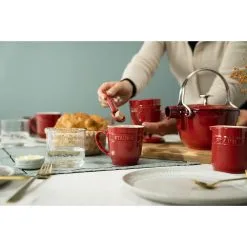 Staub 350 Ml Ceramic Mug Cherry -Knives & Scissors Sales Store 750047478
