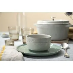 Staub 12 Cm Round Ceramic Bowl White Truffle -Knives & Scissors Sales Store 750052324