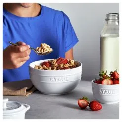 Staub 2-pcs Round Ceramic Ramekin Set Pure-white -Knives & Scissors Sales Store 750057846